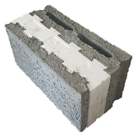 Insulation Block (Sandwich) 8"